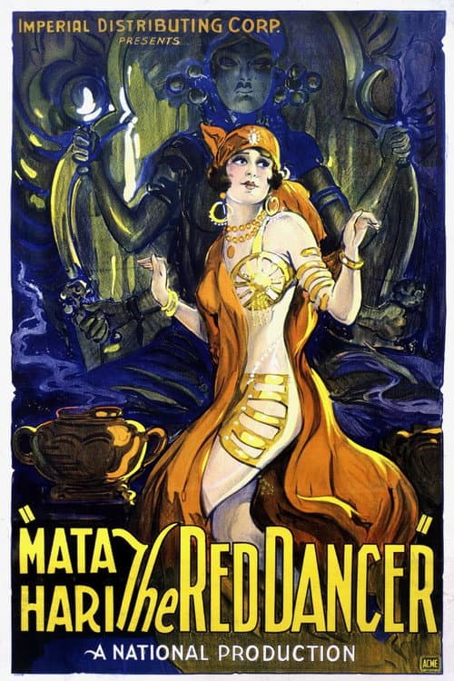 Mata Hari, die rote Tänzerin (1927) poster