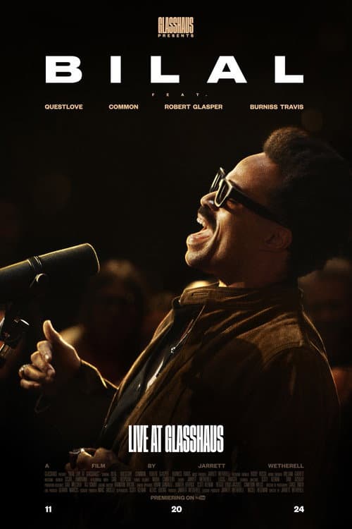 Bilal: Live at Glasshaus (2024) poster
