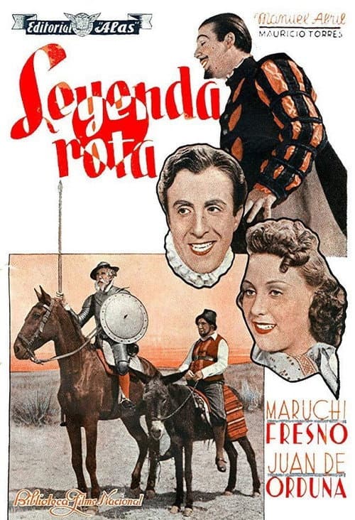 Leyenda rota (1940) poster
