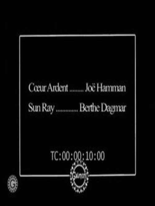 Cœur ardent (1912) poster