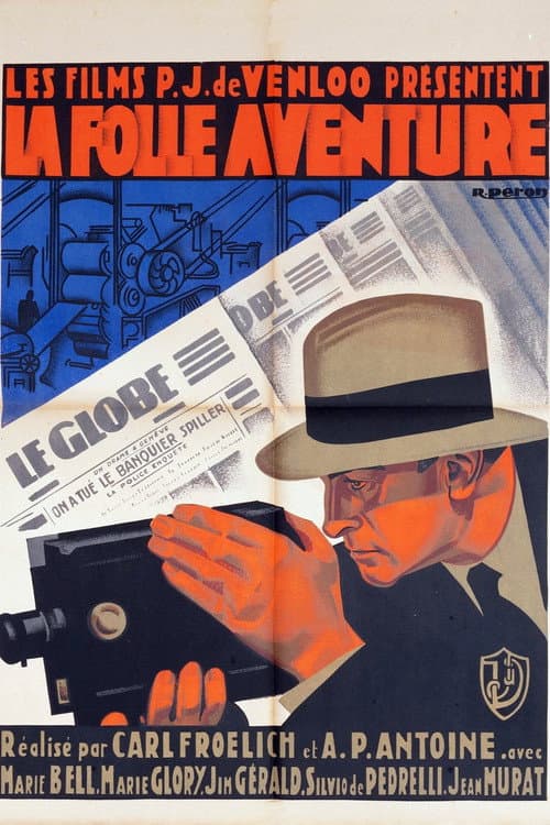 La folle aventure (1931) poster