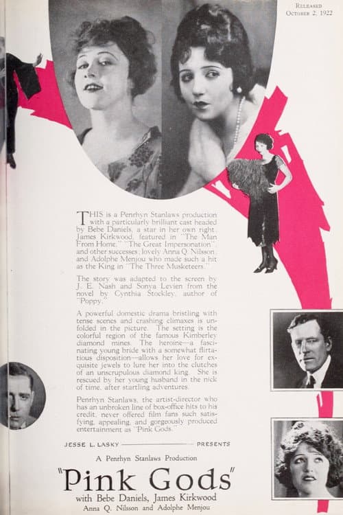 Pink Gods (1922) poster