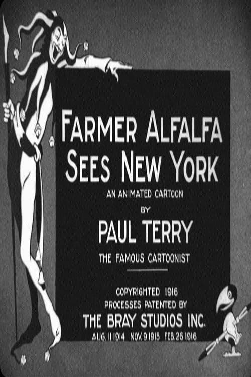 Farmer Al Falfa Sees New York (1916) poster