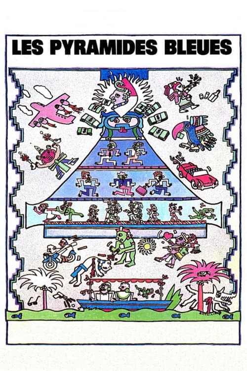Les Pyramides bleues (1988) poster