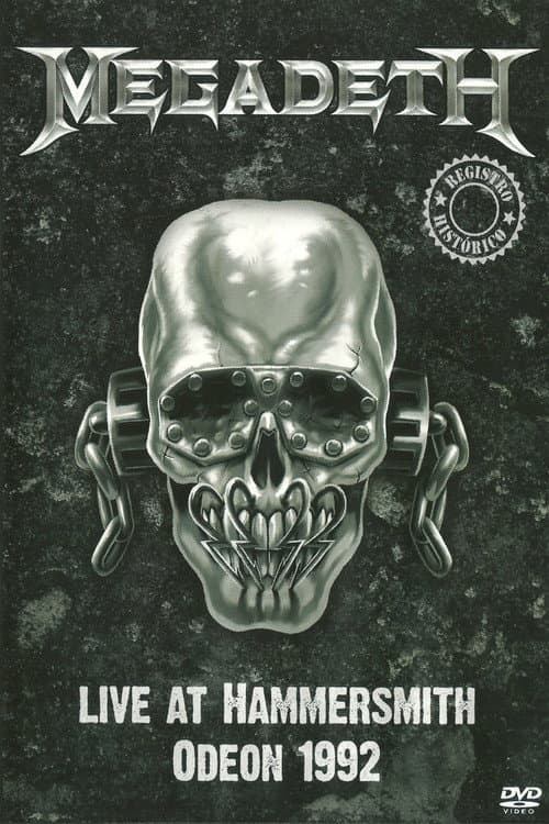 Megadeth - Live at Hammersmith Odeon (1992) poster