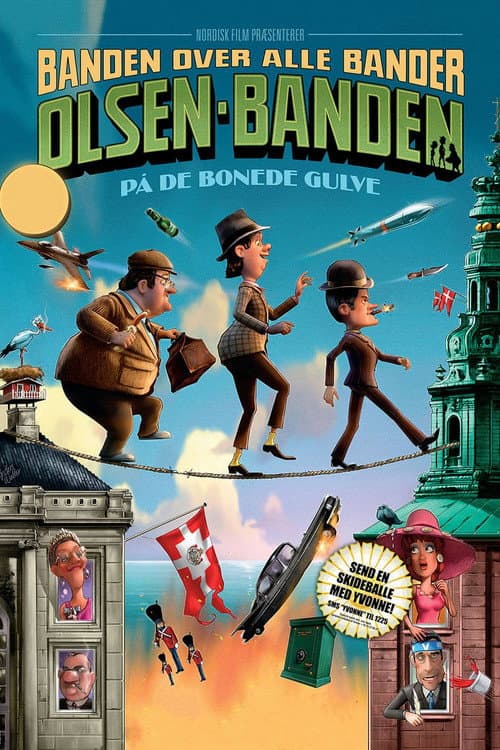 Olsen Banden på de bonede gulve (2010) poster