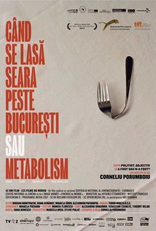 Când se lasa seara peste Bucuresti sau metabolism (2013) poster