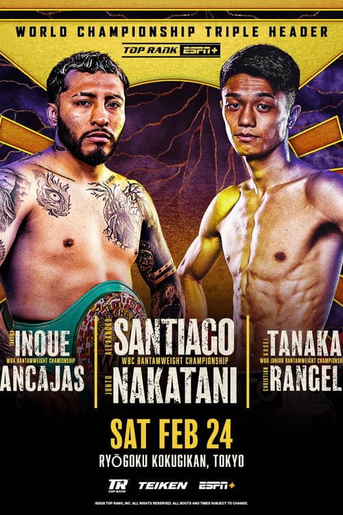 Alexandro Santiago vs. Junto Nakatani (2024) poster