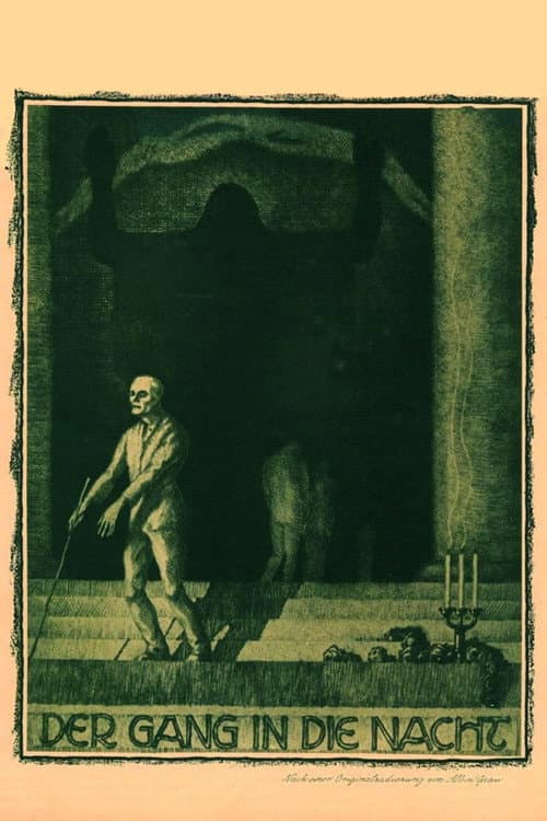 Der Gang in die Nacht (1921) poster