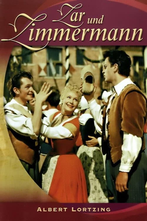 Zar und Zimmermann (1956) poster