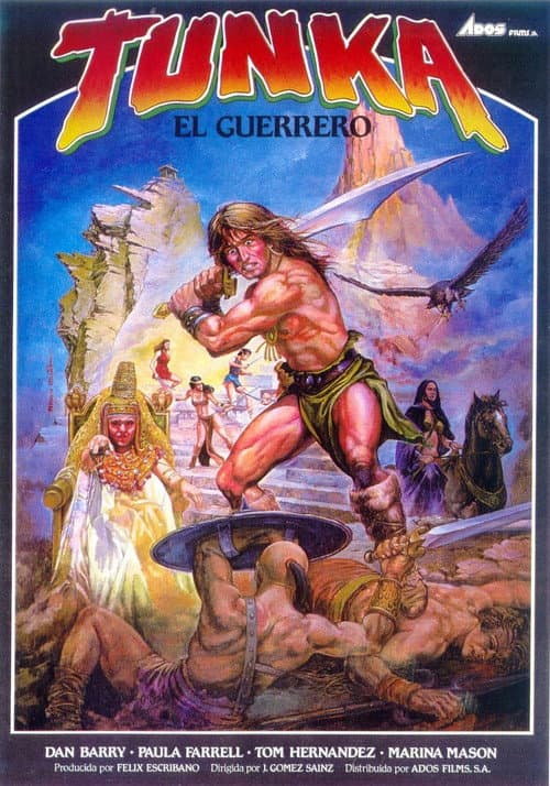 Tunka, El Guerrero (1983) poster