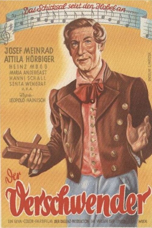 Der Verschwender (1953) poster