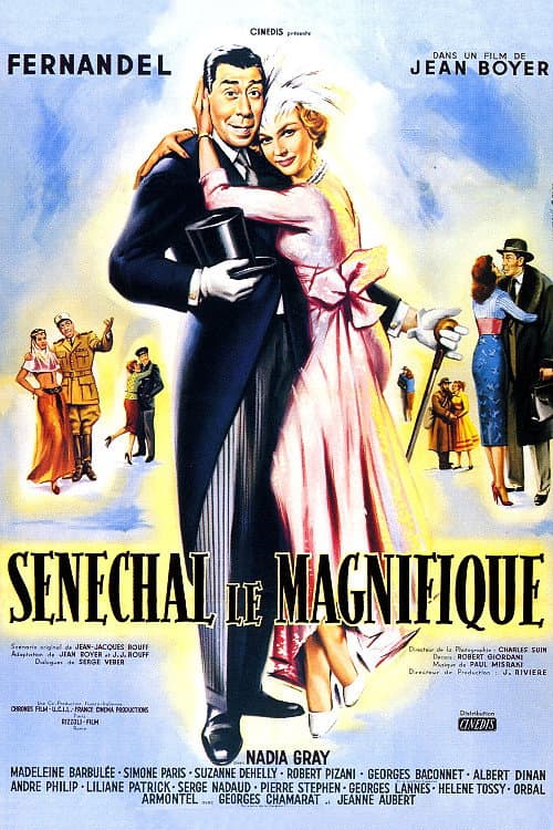 Sénéchal le magnifique (1957) poster