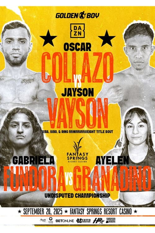 Oscar Collazo vs. Jayson Vayson (2025) poster