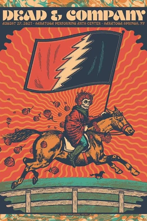 Dead & Company: 2021-08-27 Saratoga Performing Arts Center, Saratoga Springs, NY (2021) poster