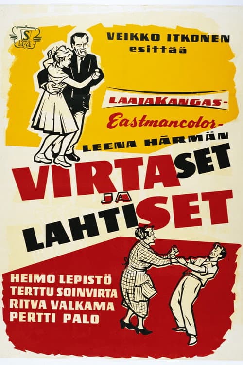Virtaset ja Lahtiset (1959) poster