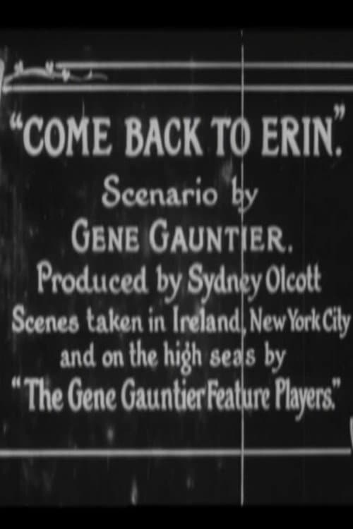 Come Back to Erin (1914) poster