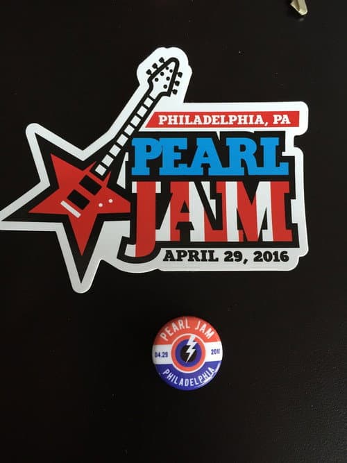Pearl Jam - Philadelphia 2016 (2016) poster