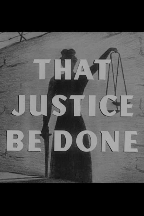That Justice Be Done (1945) poster