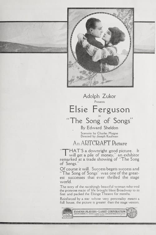The Song of Songs (1918) poster