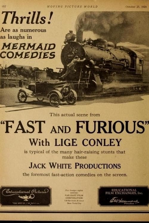 Fast and Furious (1924) poster