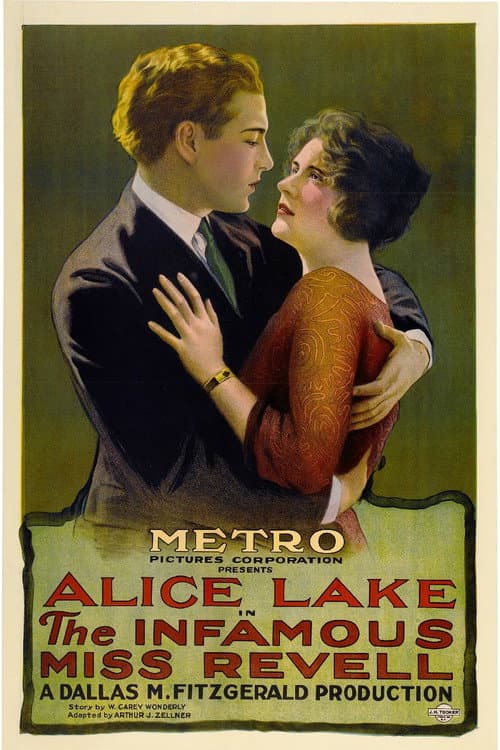 The Infamous Miss Revell (1921) poster