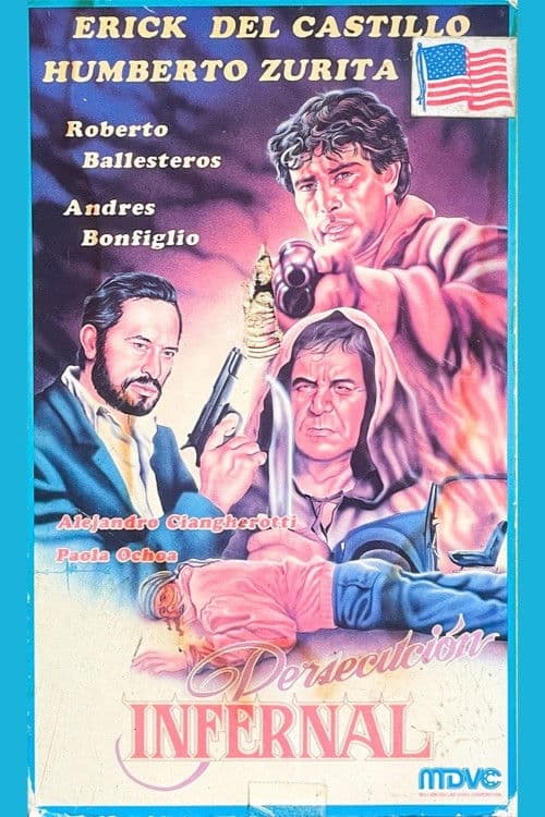 Persecución infernal (1992) poster