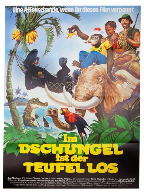 Im Dschungel ist der Teufel los (1982) poster