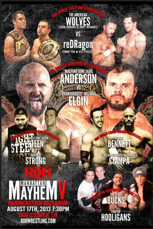 ROH: Manhattan Mayhem V (2013) poster