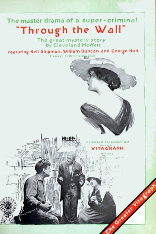 Through the Wall (1916) poster