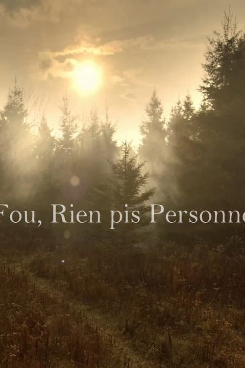 Fou Rien pis Personne (2013) poster