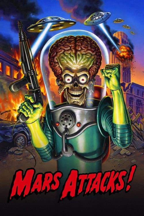 Mars Attacks! (1996) poster