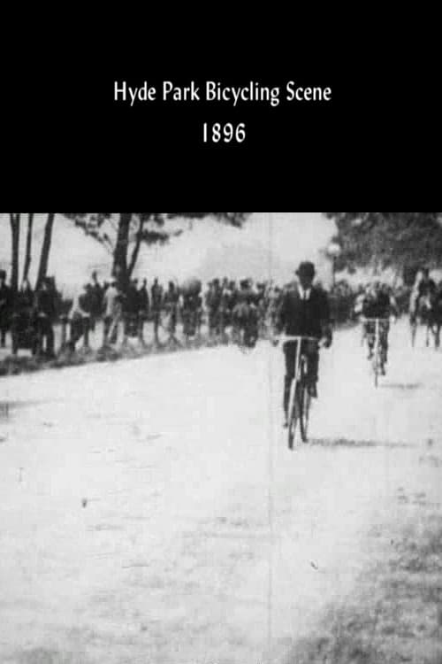 Hyde Park Bicycling Scene (1896) poster
