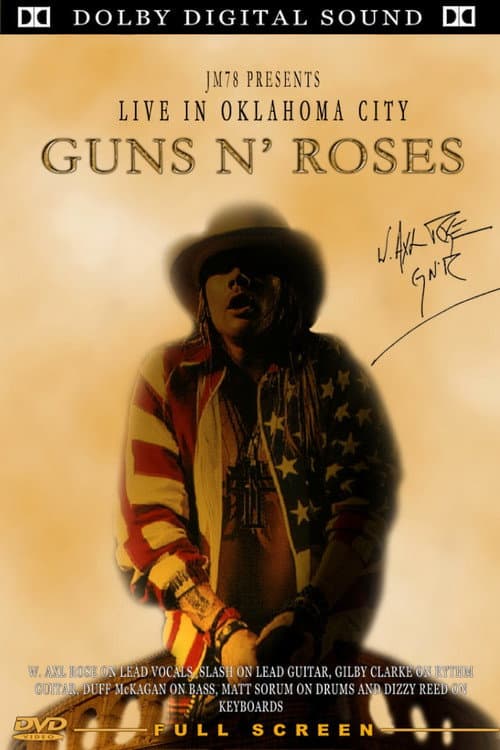Guns N' Roses: Live In Oklahoma City (1992) poster