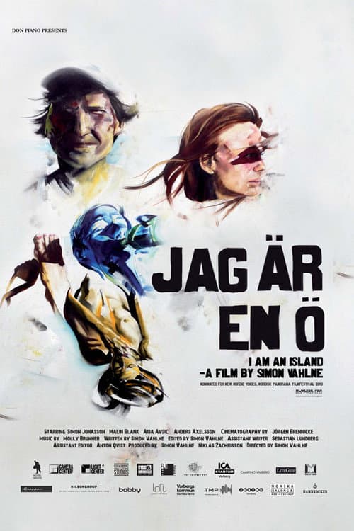 Jag är en ö (2010) poster