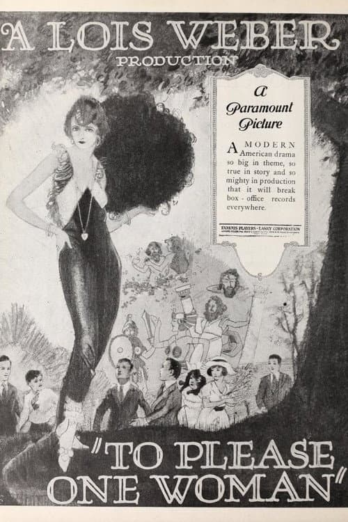 To Please One Woman (1920) poster