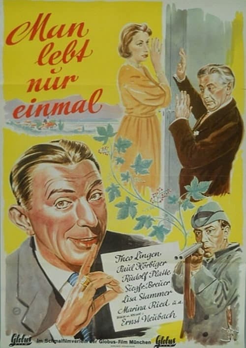 Man lebt nur einmal (1952) poster
