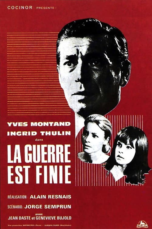 La guerre est finie (1966) poster