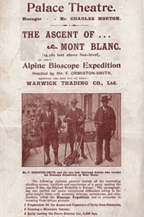 The Ascent of Mont Blanc (1902) poster