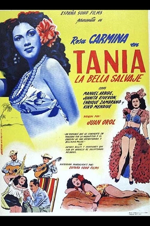 Tania la bella salvaje (1948) poster