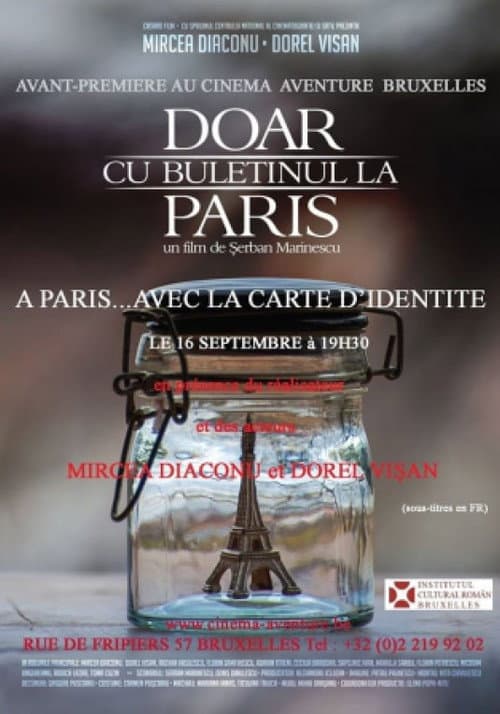 Doar cu buletinul la Paris (2015) poster
