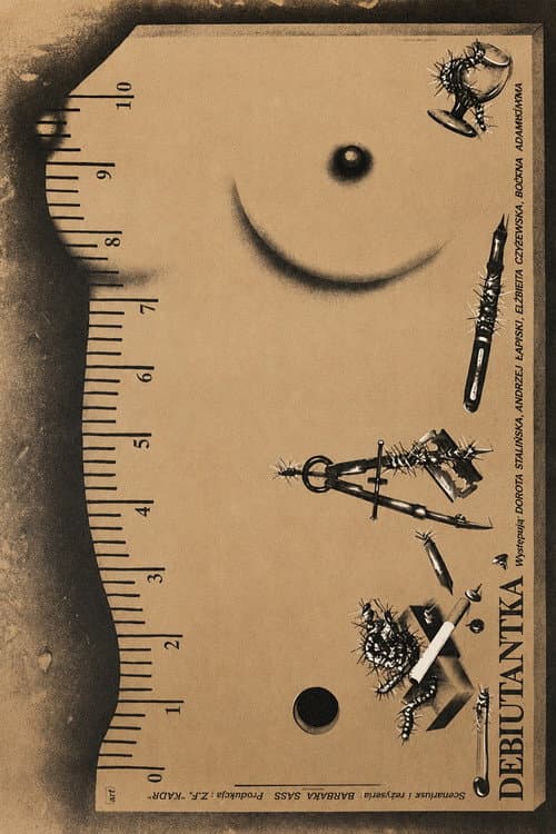 Debiutantka (1982) poster