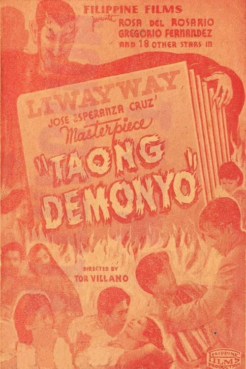 Taong Demonyo (1937) poster