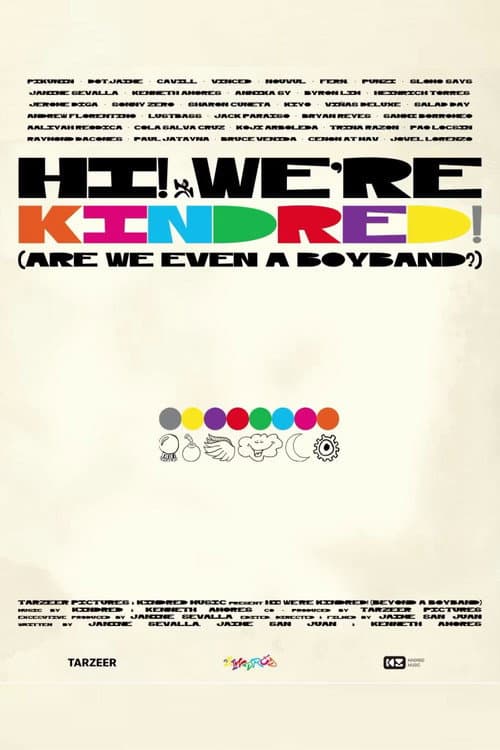 HI! WE’RE KINDRED! (ARE WE EVEN A BOYBAND?) (2024) poster