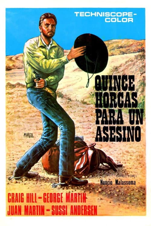 Quindici forche per un assassino (1967) poster