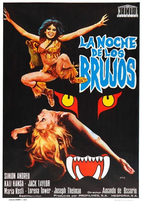 La noche de los brujos (1974) poster