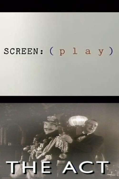 The Act (1989) poster