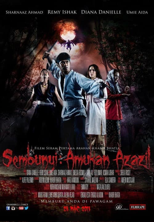 Sembunyi: Amukan Azazil (2013) poster