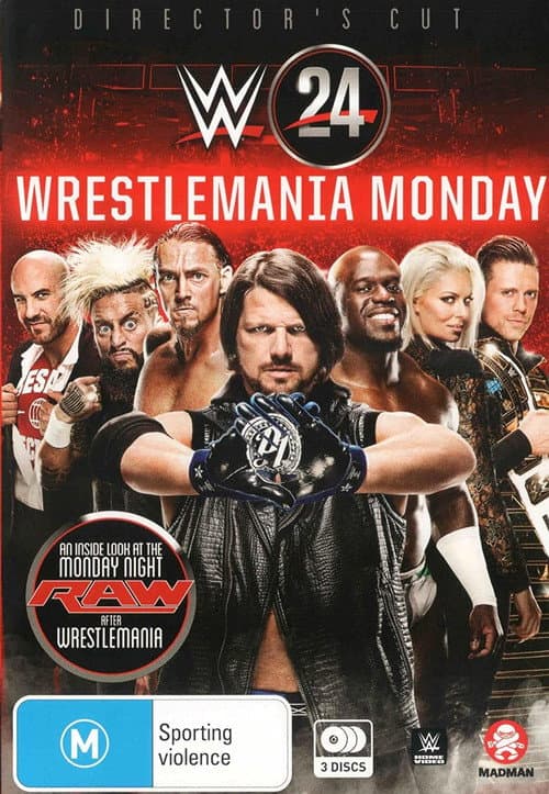 WWE 24: Wrestlemania Dallas (2016) poster