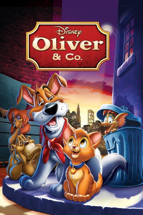Oliver & Co (1988) poster
